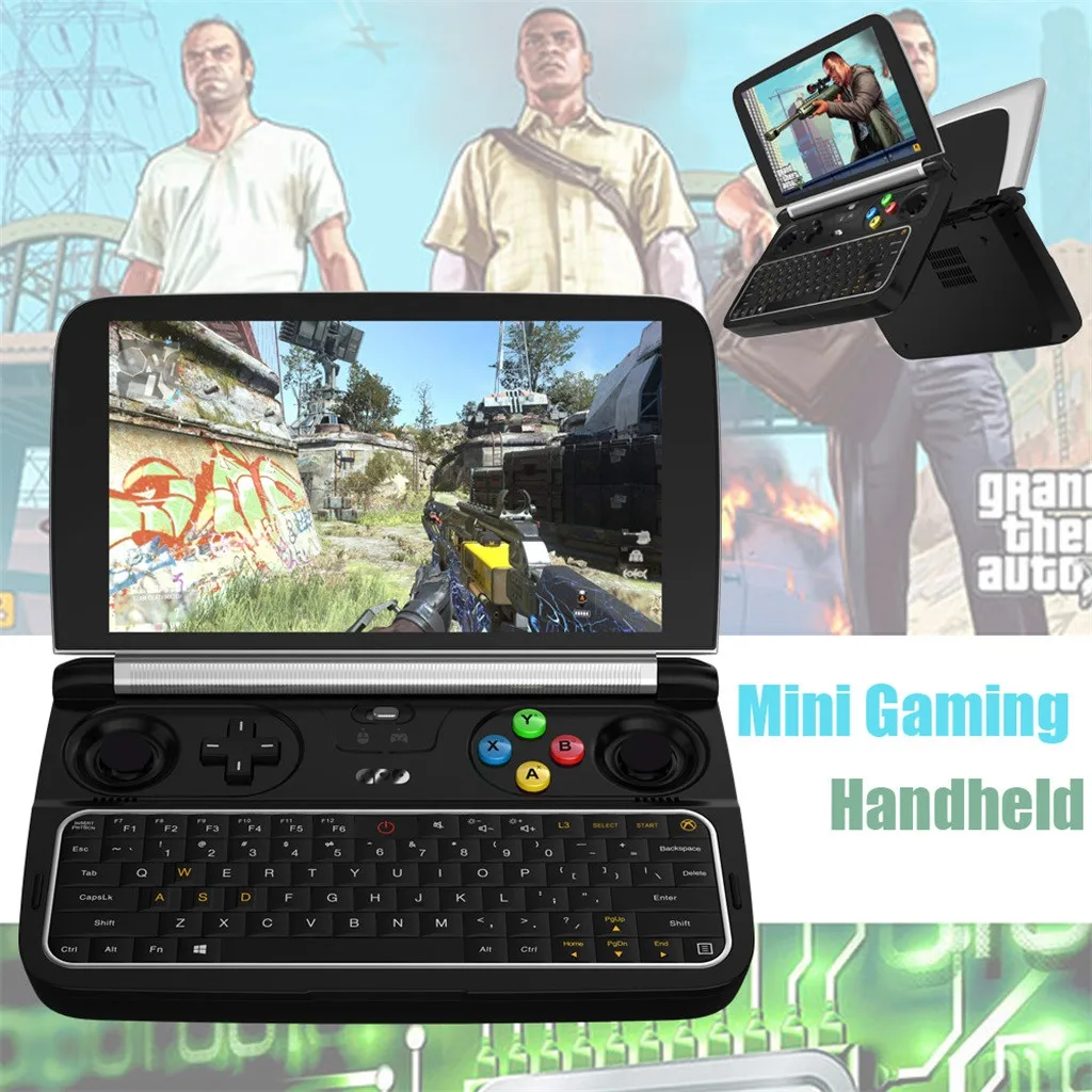 GPD WIN 2-мини игровая портативная консоль Windows 10 Intel m3 2,6 Ghz 256 GB ram Новое поступление Мода