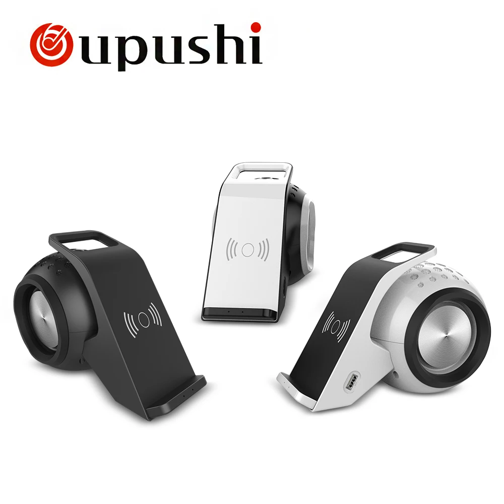 Портативный bluetooth динамик OUPUSHI беспроводной громкоговоритель с источником