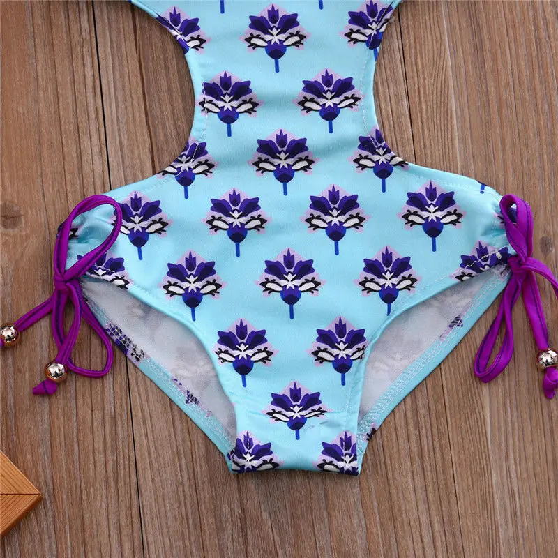 Новинка 2017 года летняя одежда для маленьких девочек с цветочным принтом и рюшами