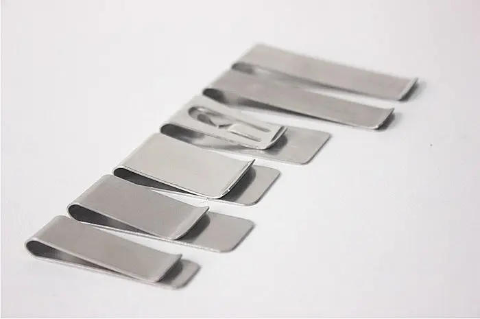 Retro White steel Fine Travelers Diary Paper Clips |