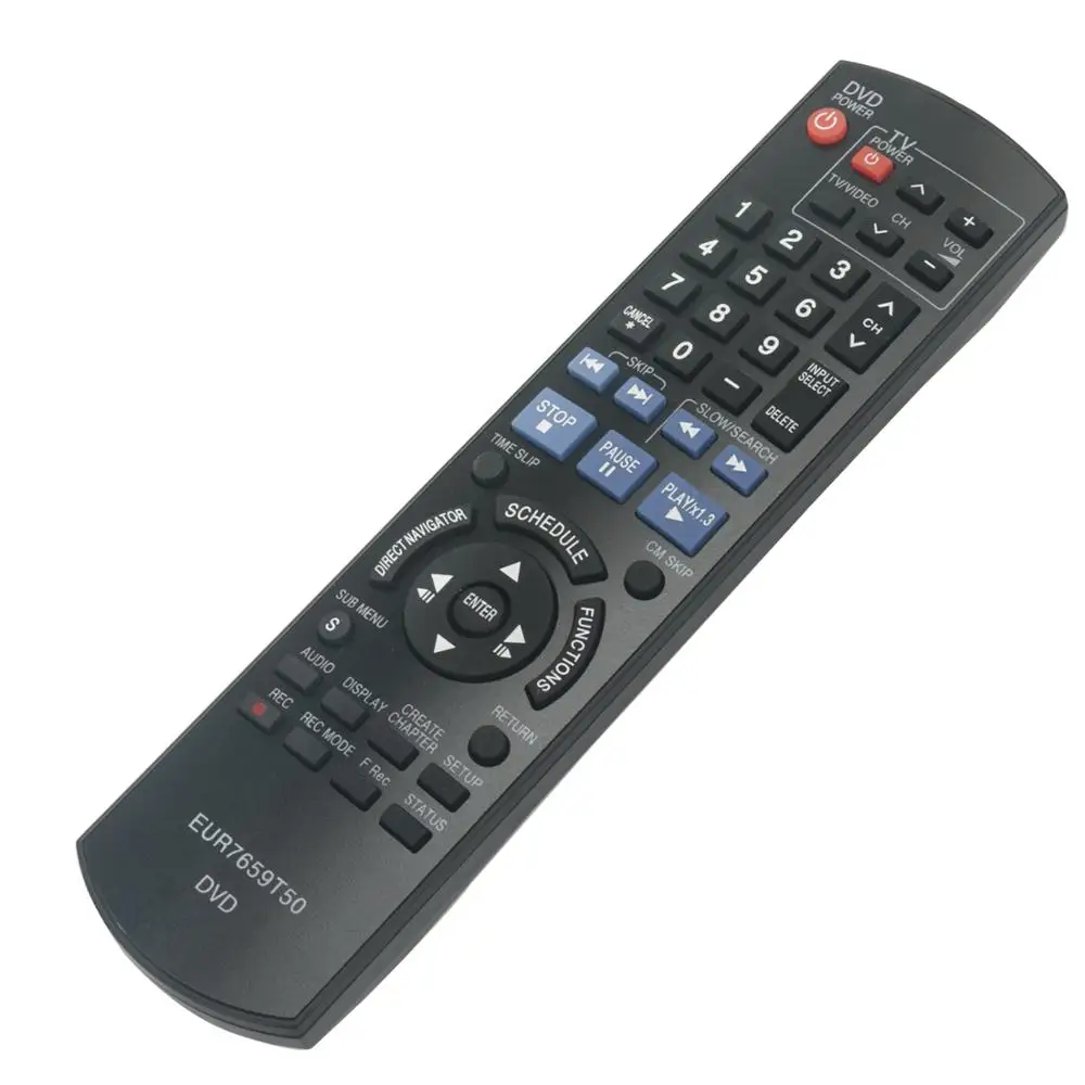 Новый пульт дистанционного управления EUR7659T50 для Panasonic DVD Recorder (DVDR) DMREZ17P DMREZ17 DMREZ17K