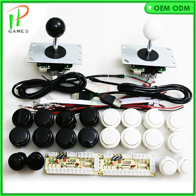 Набор для рукоделия аркадный 2 проигрывателей USB к ПК плата управления нулевой