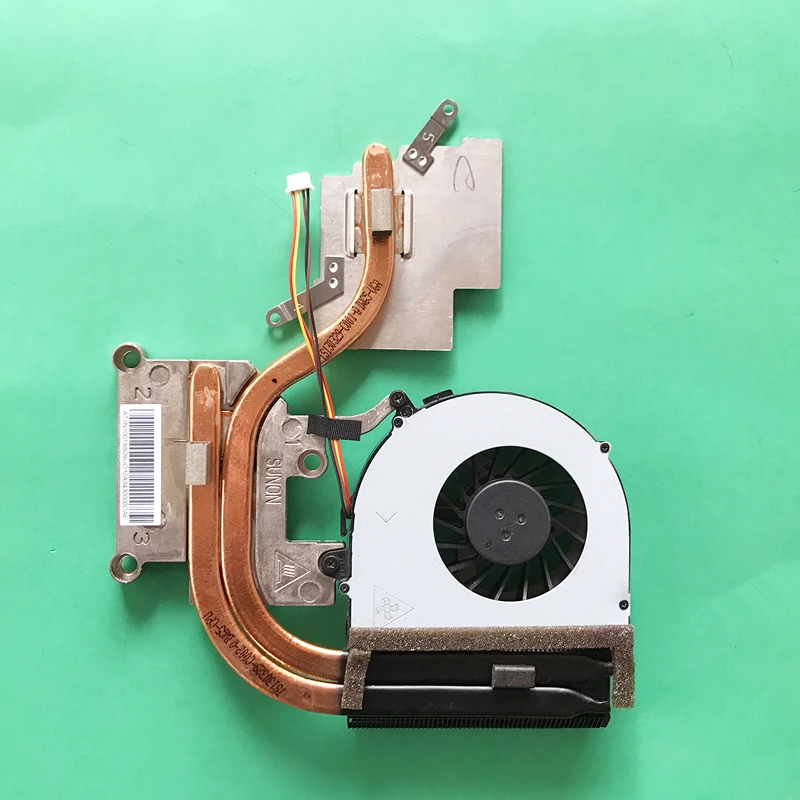 Вентилятор ЦП с радиатором медная трубка для LENOVO Ideapad G485 G480AM G580 G580AX G585 G480