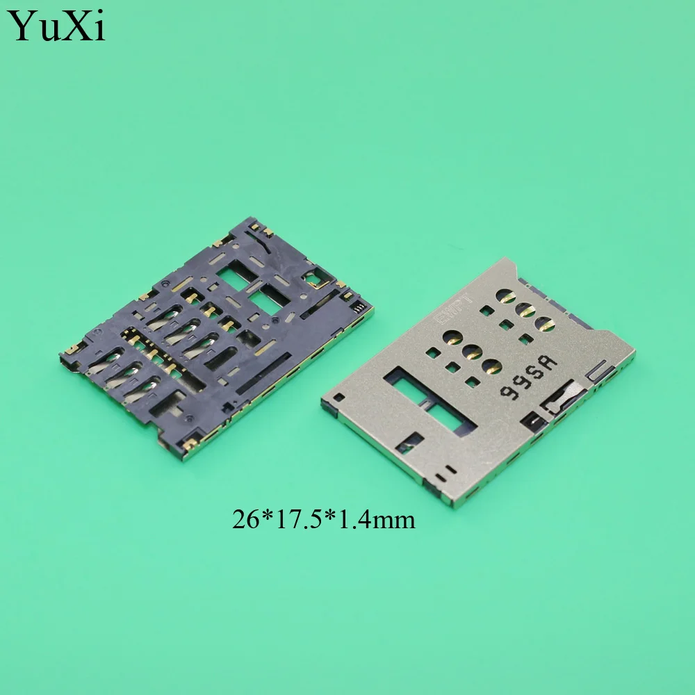 Новый считыватель гнезда для SIM-карты YuXi лоток держатель слот ремонт замена Huawei