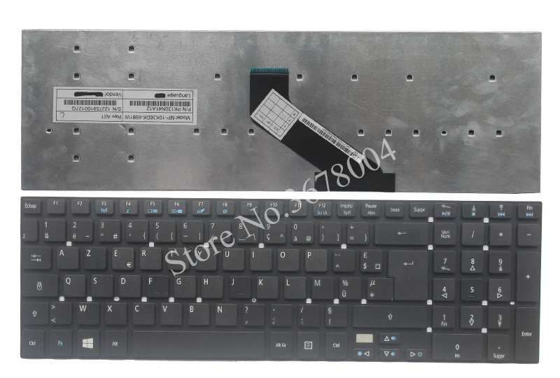 Французский Клавиатура для acer Aspire E1-522 e1-510 E1-530 E1-530G E1-572 E1-572G E1-731 E1-731G E1-771 FR Клавиатура ноутбука