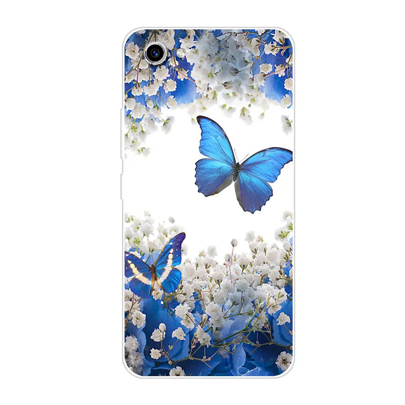 For VIVO Y81 Case Silicone Pattern TPU Protective Back Cover Phone Y 81 VIVOY81 6.22 inch | Мобильные телефоны и