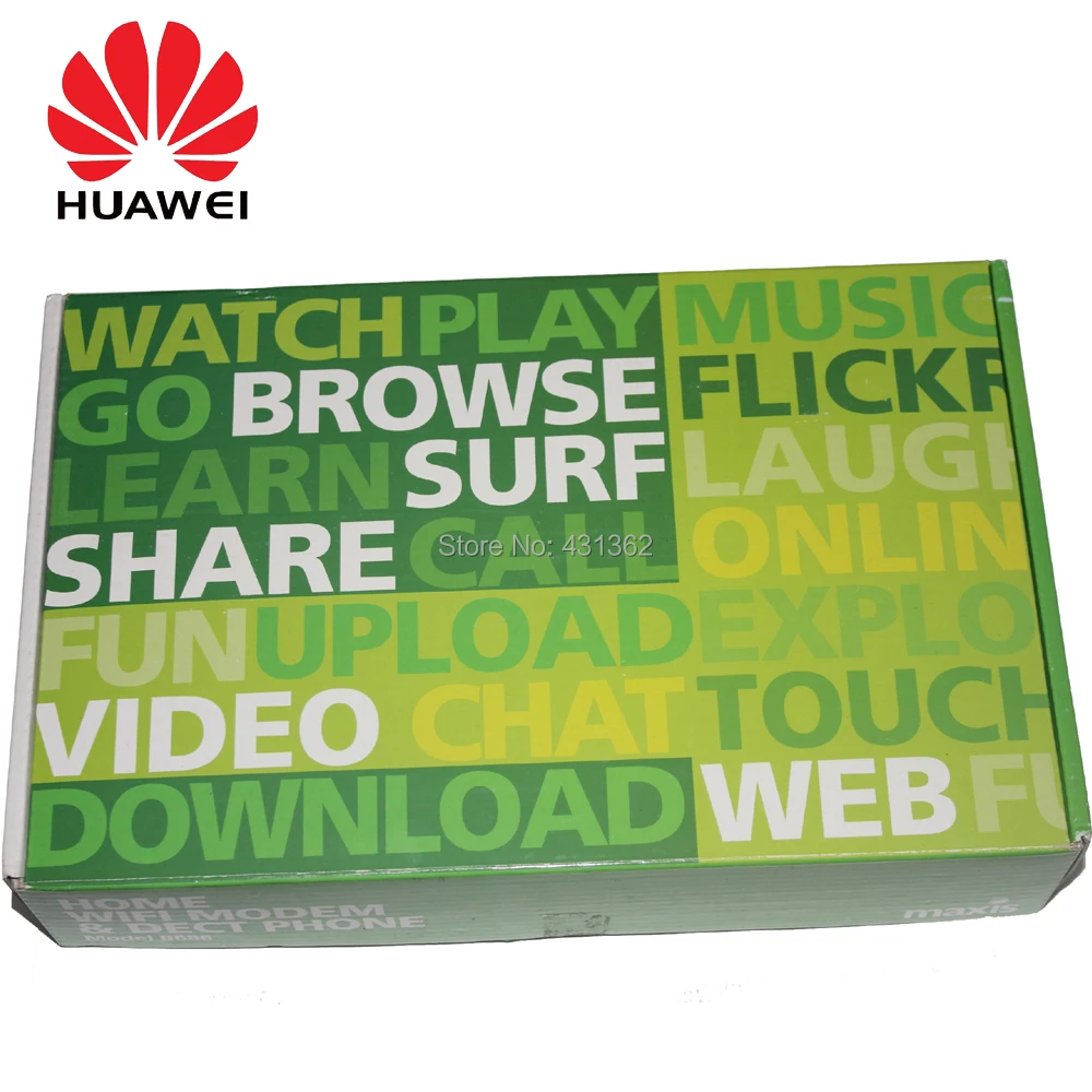 

Huawei B686 21.6Mbps 3G CPE Router Home WiFi Modem Support DECT Digital Voice