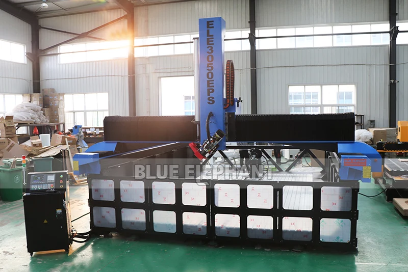 3050 EPS большая машина для резки древесины пенопласт 5 осей cnc пенопластовый режущий