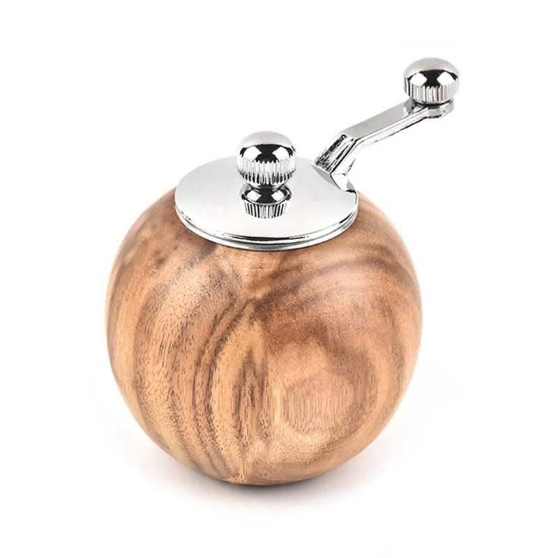 Мельница для соли и перца мельница из твердой древесины с сильной регулируемой