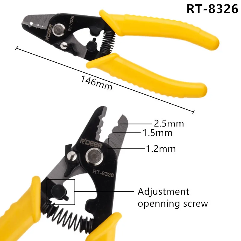 1 шт. плоскогубцы для зачистки проводов|hand tools|pliers electricianstripping pliers |