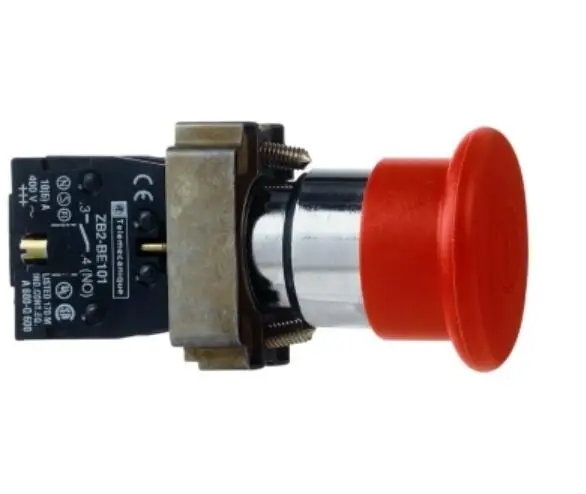 Кнопка аварийной остановки XB2BT XB2BT42C XB2BT42 = ZB2BZ102C + ZB2BT4C