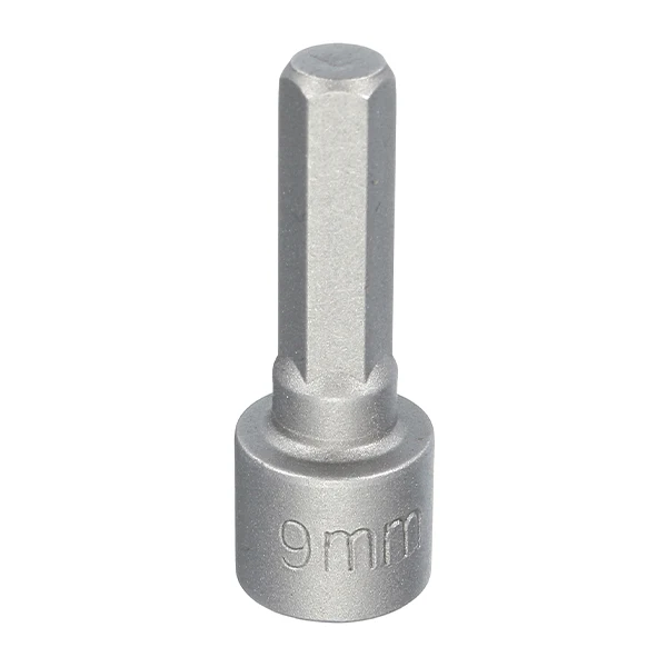 9 шт./компл. 1/4 дюймовый 5 13 мм шестигранным хвостовиком Мощность гайки водитель