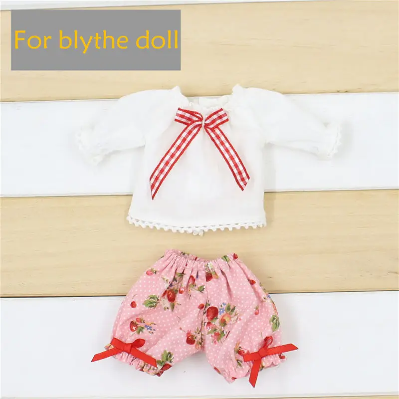 Blyth doll icy licca 1/6 30 см головной убор сапоги брюки рубашка чулок Подарочная игрушка - Цвет: suit