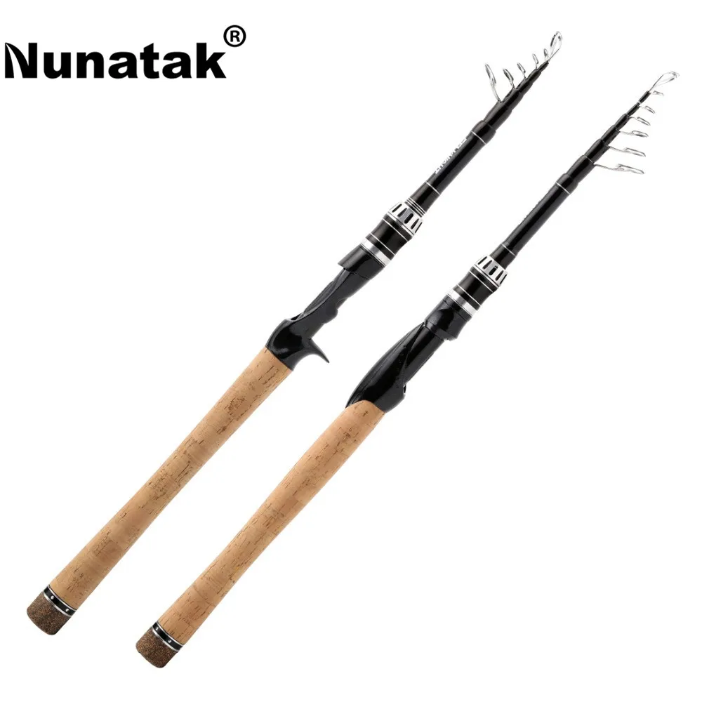 Рыболовная удочка Nunatak Sange 2 1 м/2 4 м спиннинг из углеродного волокна/baitcasing стебли 6