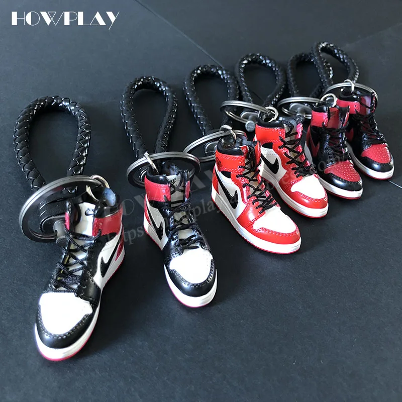 Howplay мини кроссовки 3d jordan брелки Баскетбольная обувь Модель подвеска на рюкзак
