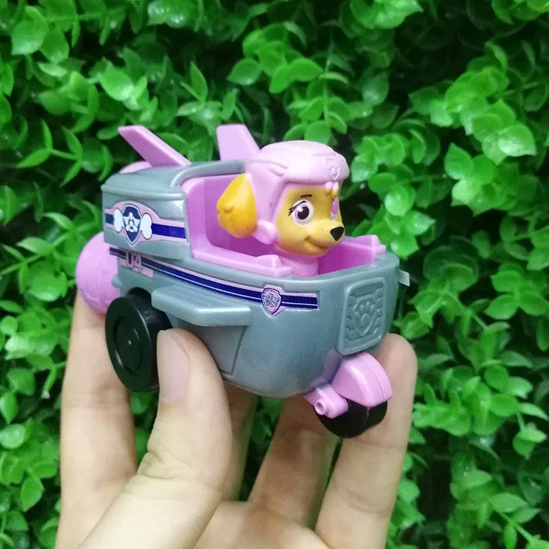 Paw Patrol, набор игрушек, собака Patrulha Canina, аниме, фигурка автомобиля, фигурки, украшения, игрушки для детей, подарки на день рождения 2D32