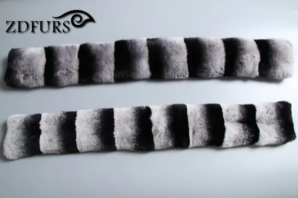 ZDFURS* зима Бренд Новое поступление натуральный Шиншилла глушитель настоящий натуральный шарф из меха кролика рекс модный шарф мех
