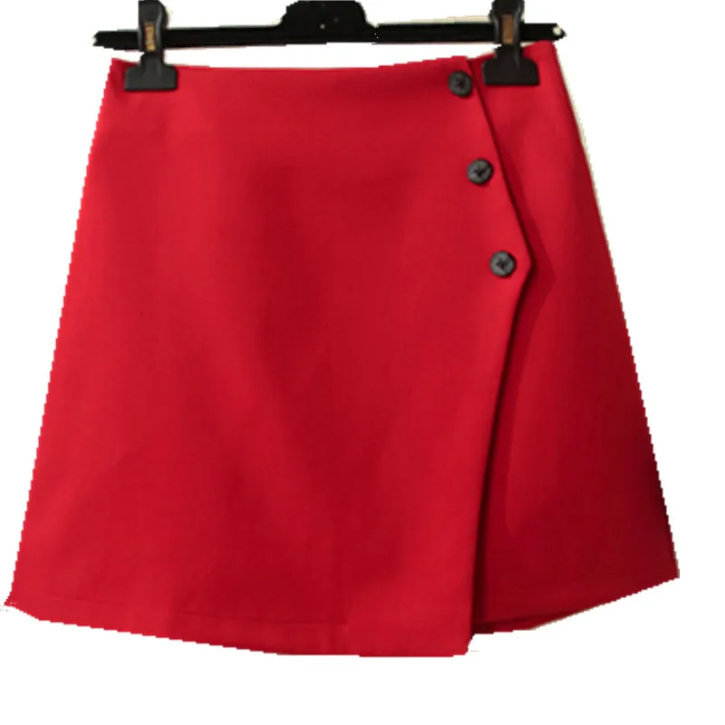 Red Dress SMTHMA размера плюс для женщин 3xl 4xl 5xl черная футболка с коротким рукавом и блестками+ красные юбки комплект одежды из 2 предметов - Цвет: Red Dress