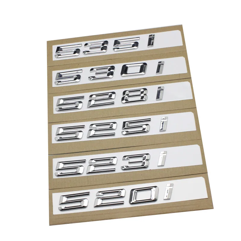 ABS M Power performance car rear sticker body stickers for BMW E60 F10 5 series 520i 525i 530i 535i 550i 528i 523i 518i | Автомобили и
