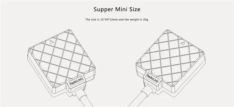Radiolink TS100 мини M8N gps модуль UBX-M8030 для Radiolink Mini PIX F4 Полетный контроллер RC Квадрокоптер многовинтовой запасные части