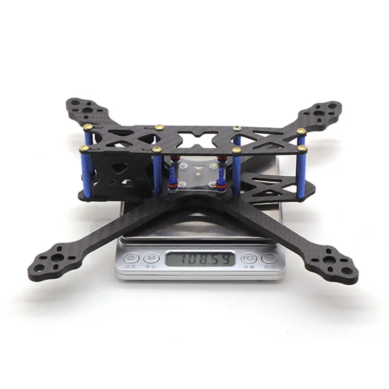 

LX227 pure carbon fiber quadcopter True-X frame for DIY FPV mini drone