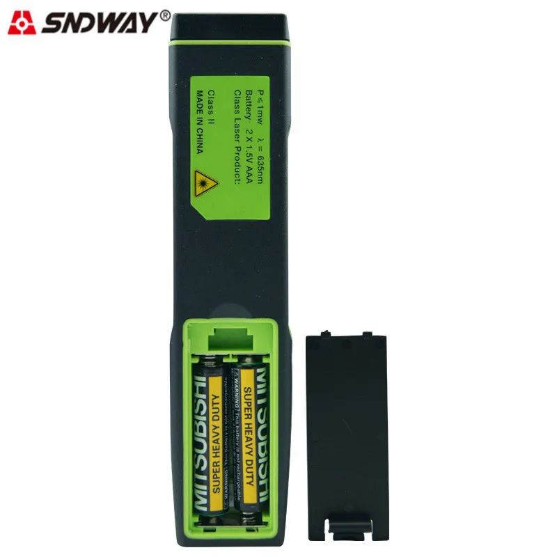 SNDWAY лазерный дальномер 35 м измеритель расстояния цифровая лента измерительные