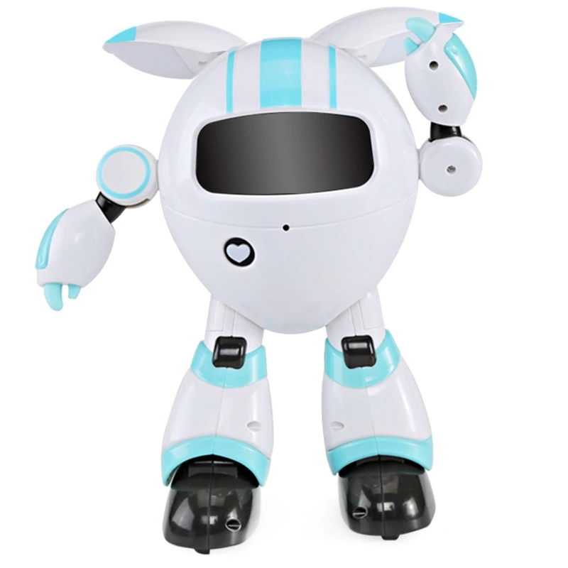 JJRC R14 Интеллектуальный программируемый робот игрушки дистанционное управление круглые роботы поддержка голосовой светодиодный светильник прогулочный слайд движение для детей
