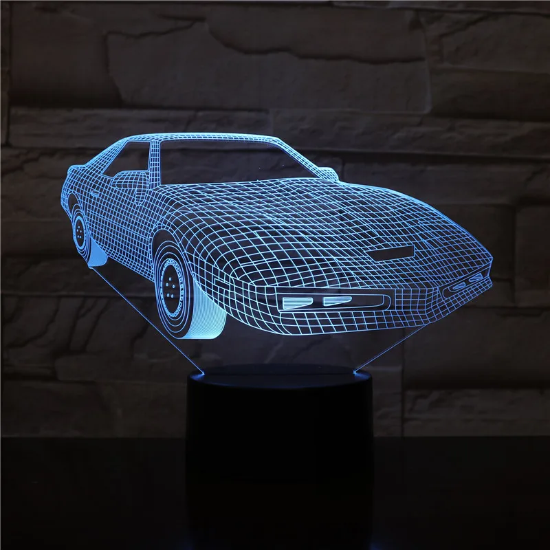 3D ночник настольная лампа Luminaria фонарик светодиодное освещение подарки для детей друзья 3 AA батареи Usb кабель осматривается портативный