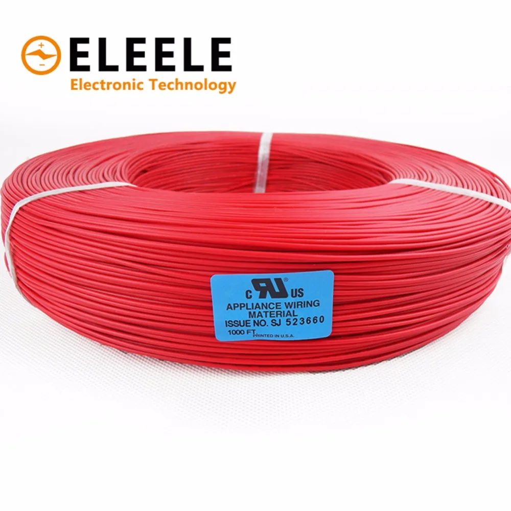 10 метров UL1007 провод 24awg 1 4 мм ПВХ электронный кабель UL сертификация