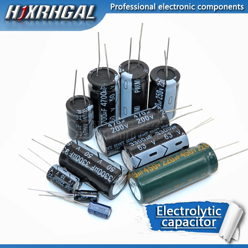 5 шт. 250V330UF 200V470UF 250V220UF 25V3300UF 250V150UF 200V330UF 400V180UF 450V220UF 25V6800UF электролитический