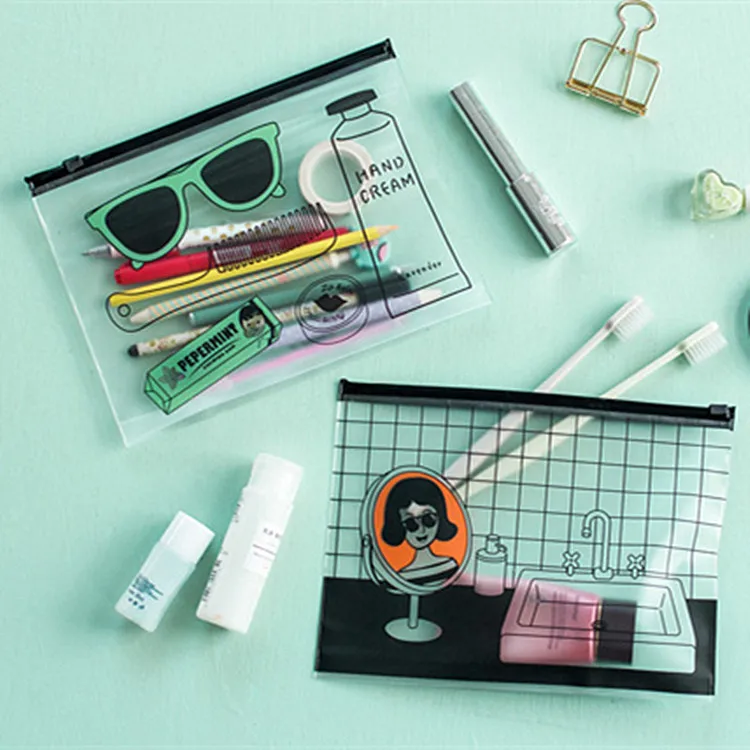 Женские и мужские прозрачные косметички из ПВХ для путешествий косметичка