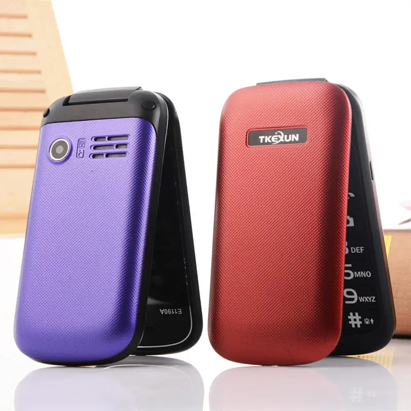 Флип spainish дешевые senior magic voice E1190A мобильный телефон gsm кнопочный сотовый телефон Русский телефон