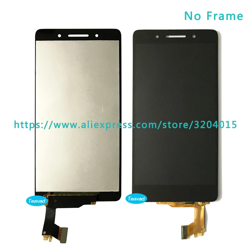 5Pcs/lot LCD Display Screen With Touch Digitizer Assembly For Huawei Honor 7 Black White Gold Replacement + Tracking Code | Мобильные
