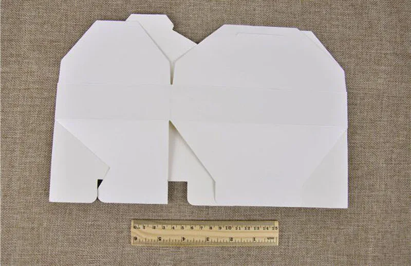 100 шт./лот 19 5x12 5x4 см Подарочная коробка из крафт-бумаги тип конверта картонные