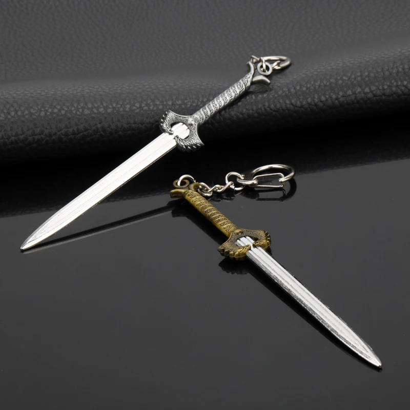 Лига Справедливости, брелок чудо-женщина, 2 цвета, металлический меч, брелок, кольцо, автомобильная сумка, chaviro, для мужчин и женщин, подарок, подвеска, держатель для ключей