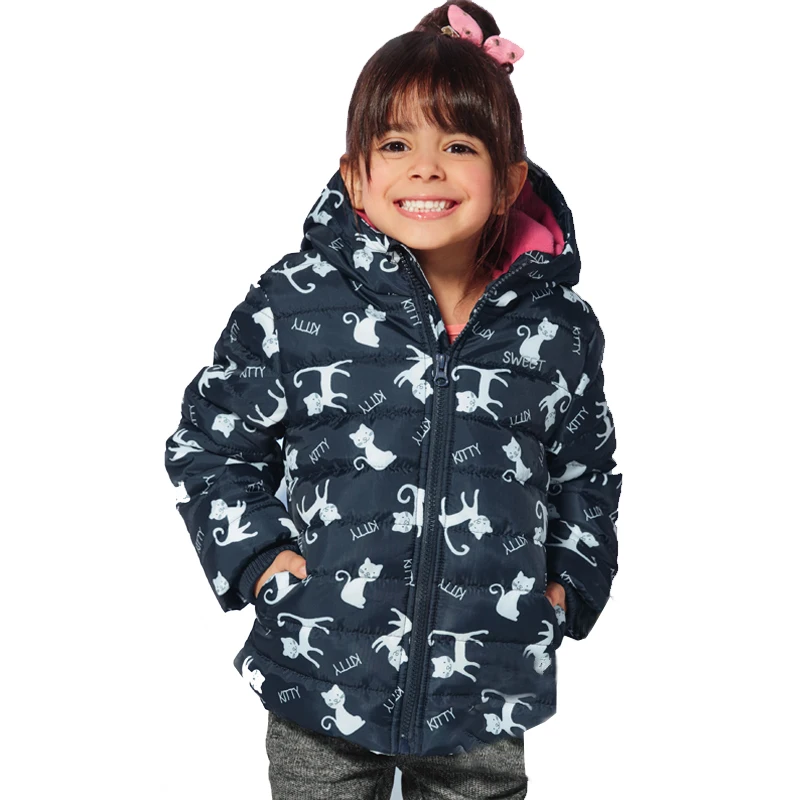 Спортивное пальто для девочек Detector детская одежда на осень и зиму