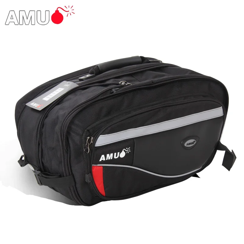 Сумка седло Аму для мотоцикла водонепроницаемая дорожная сумка мотокросса