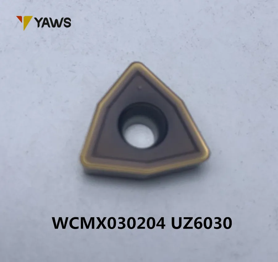 WCMX030204 UZ6030 WC типа ЧПУ Вставки резец для внутренней обточки поворотные режущие