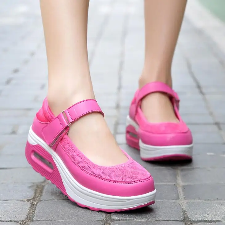 

EFFGT Spring and Summer New Fashion Han edition Genuine Leather Women Shoes Nurse Work Single Shoes Casual Women Shoes