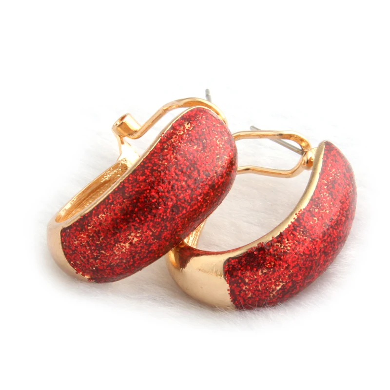 Большие серьги подвески NeeFu WoFu металлические с вспышкой и принтом для женщин