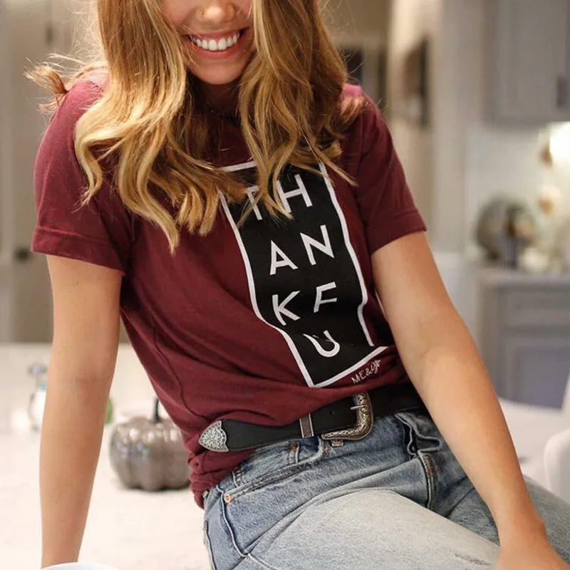 

Women Tshirt Fashion Tops Teeprinted Graphic Female Shirt T-shirt Top Letter Casual Here As Above So Blow Fashion Tumblr Tee