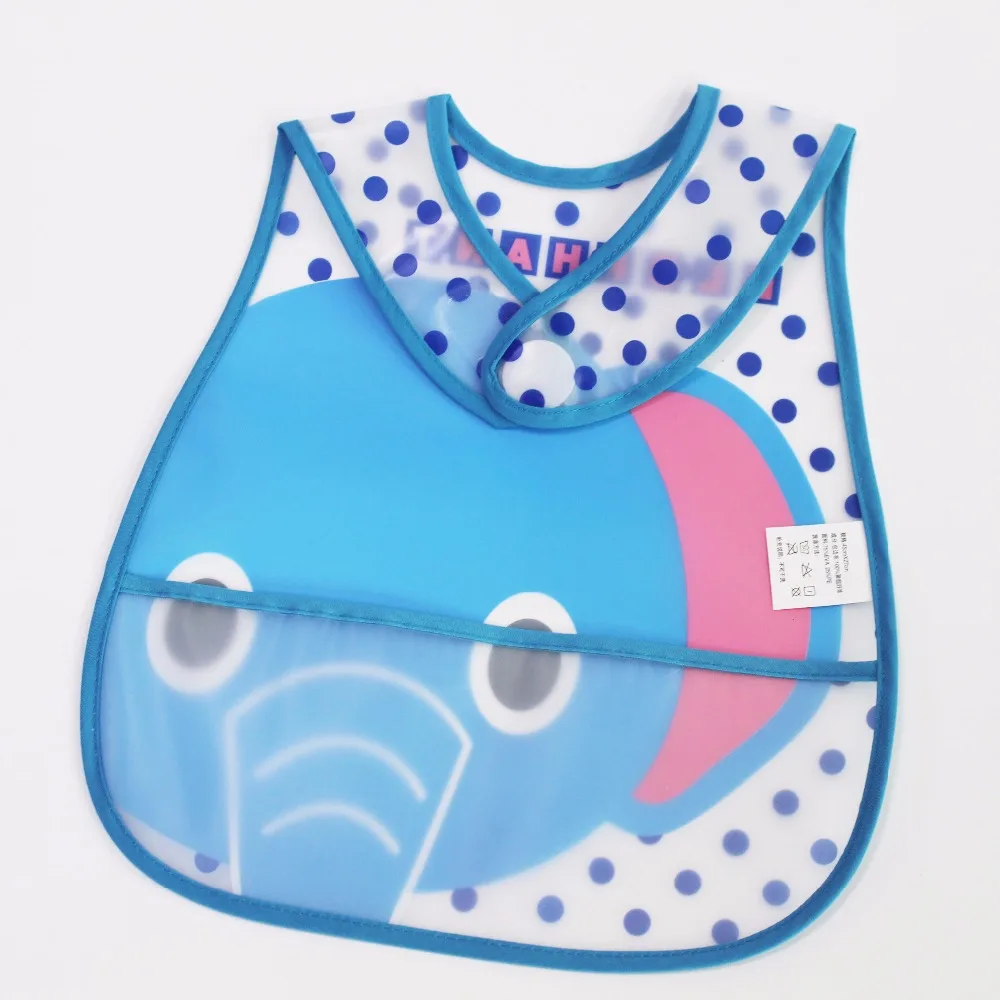 Ребенок нагрудник из чистого EVA для талии карманы полной стирки и промойте водой