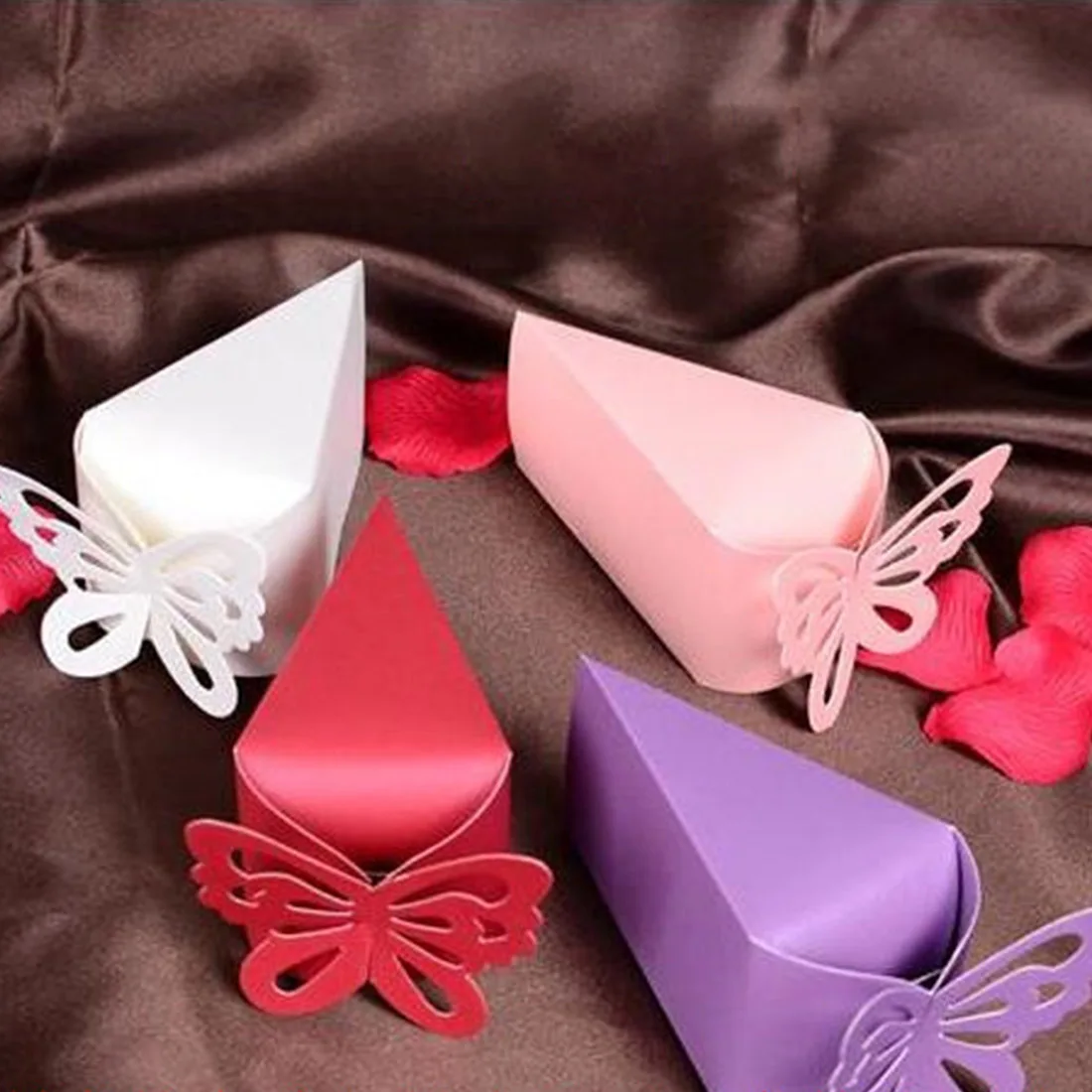 10 шт бабочка подарок конфеты коробки торт стиль для свадебной вечеринки Baby Shower подарочная коробка