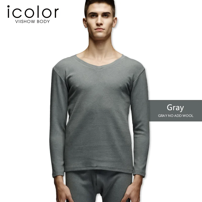 ICOLOR новая мода осенние мужские пижамы домашняя одежда теплая зимняя пижама с