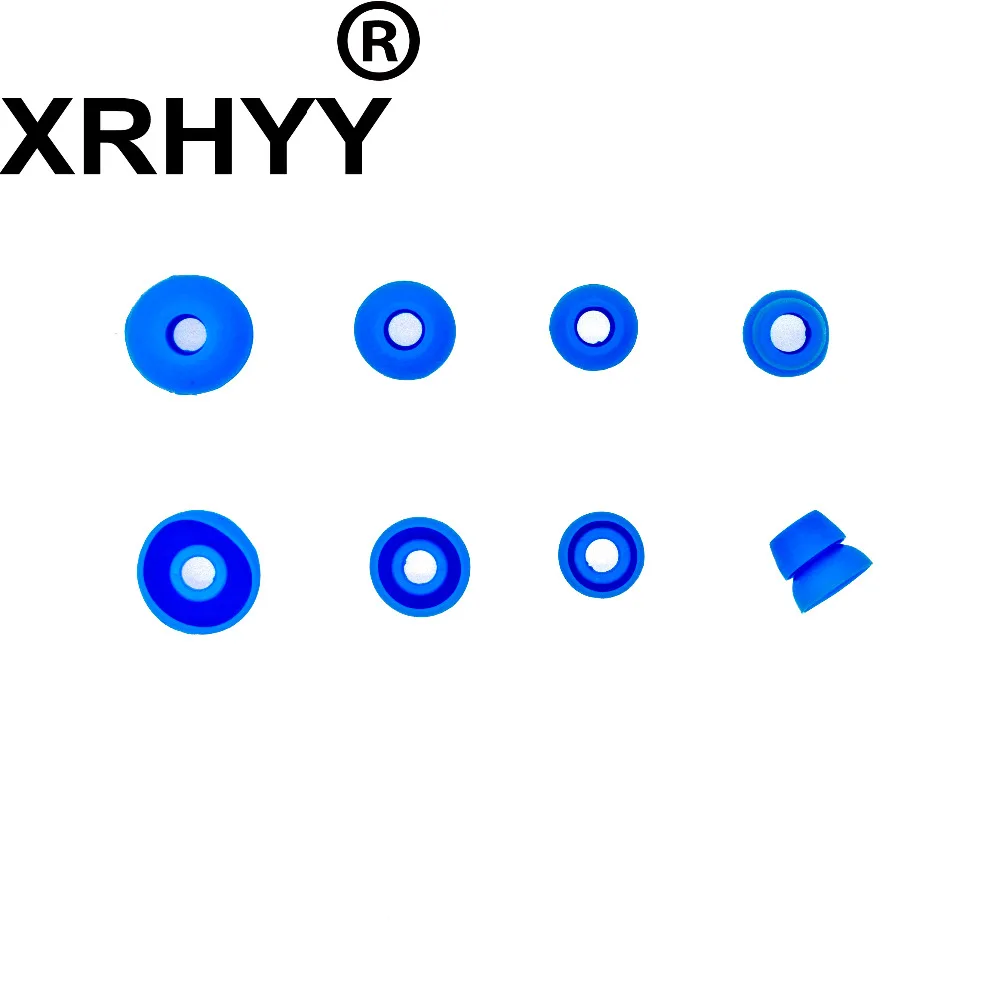 XRHYY 8Pcs Replacement Earbud Tips for Beats Powerbeats2 PB3 Powerbeats 3 Wireless Stereo Headphones - Blue