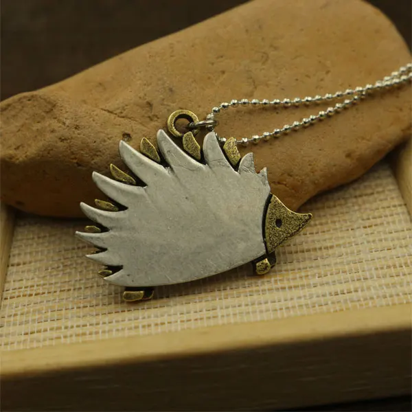 1 шт. стереоскопическая подвеска Ежик|jewelry necklace pendants|jewelry pendantjewelry girl |