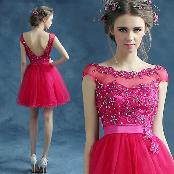 

2017 new arrival stock maternity plus size bridal gown pregnant evening dress backless sexy short a line dark Purple Flower 3590
