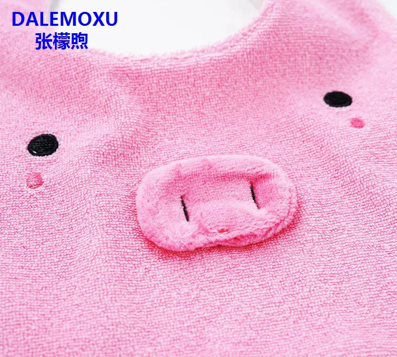 DALEMOXU милый детский нагрудник с рисунком утки из ворса одежда для малышей