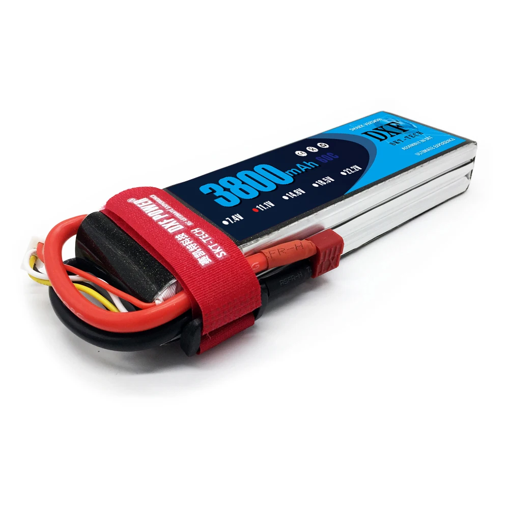 Аккумулятор DXF Lipo 3S 11 в 3800 мАч 60C Max120C 3S1P для моделей вертолета RC литий полимерный
