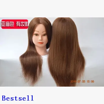 Бесплатная доставка: Новый стиль смешанные волосы каштановые длинные